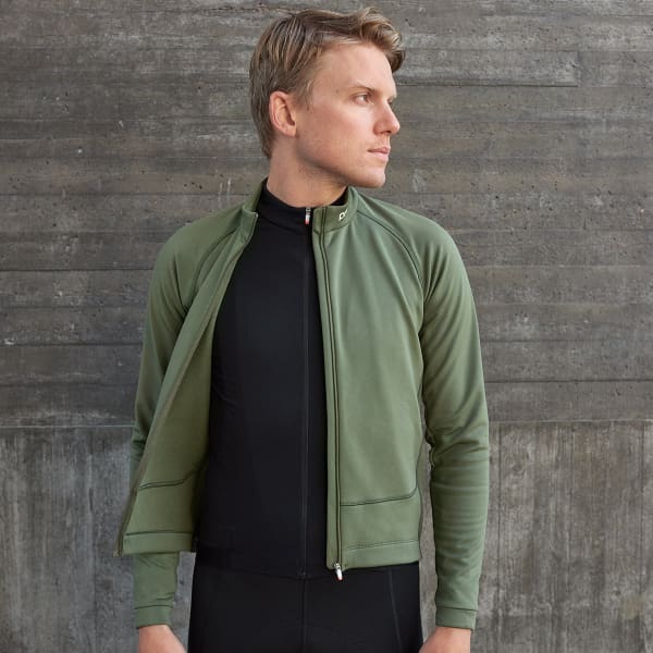 Veste vélo POC M'S THERMAL JACKET EPIDOTE GREEN