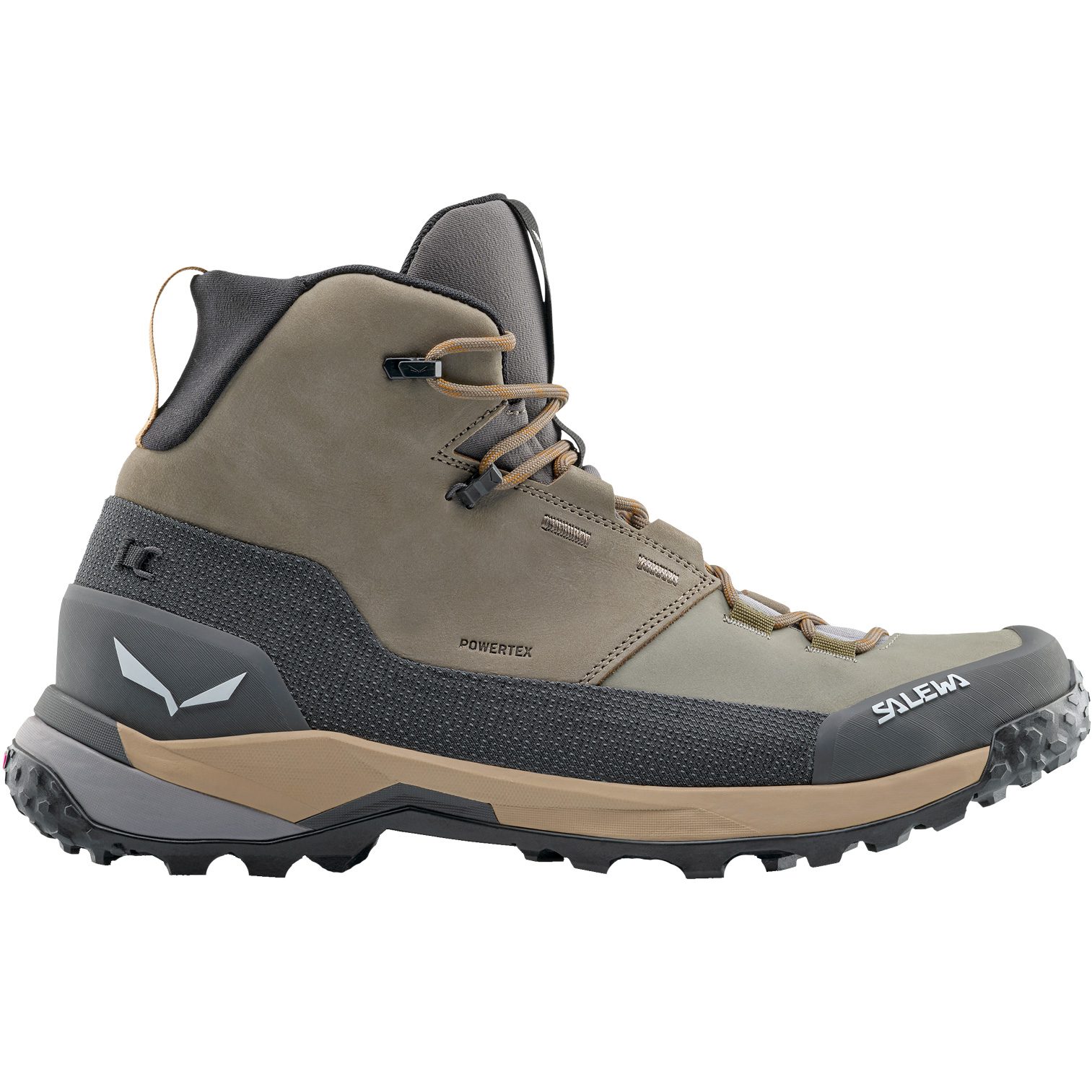 SALEWA Puez Leather Mid PTX Bergstiefel Herren bungee cord
