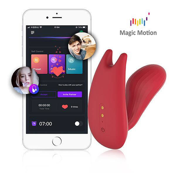 Magic Motion Umi Smart app controlled draagbare vibrator
