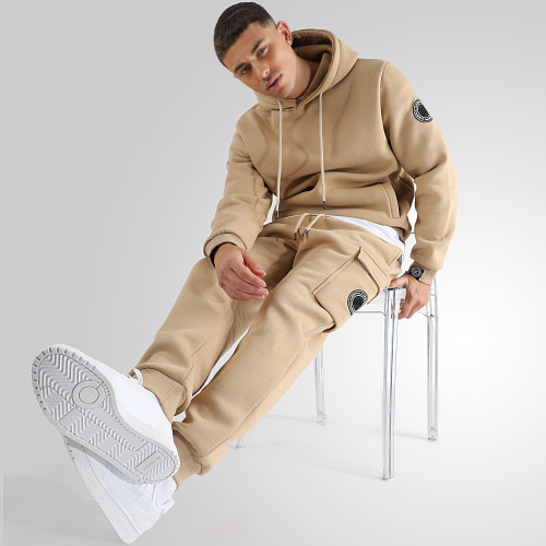 Pantalon Jogging Cargo Premium 1112 Beige
