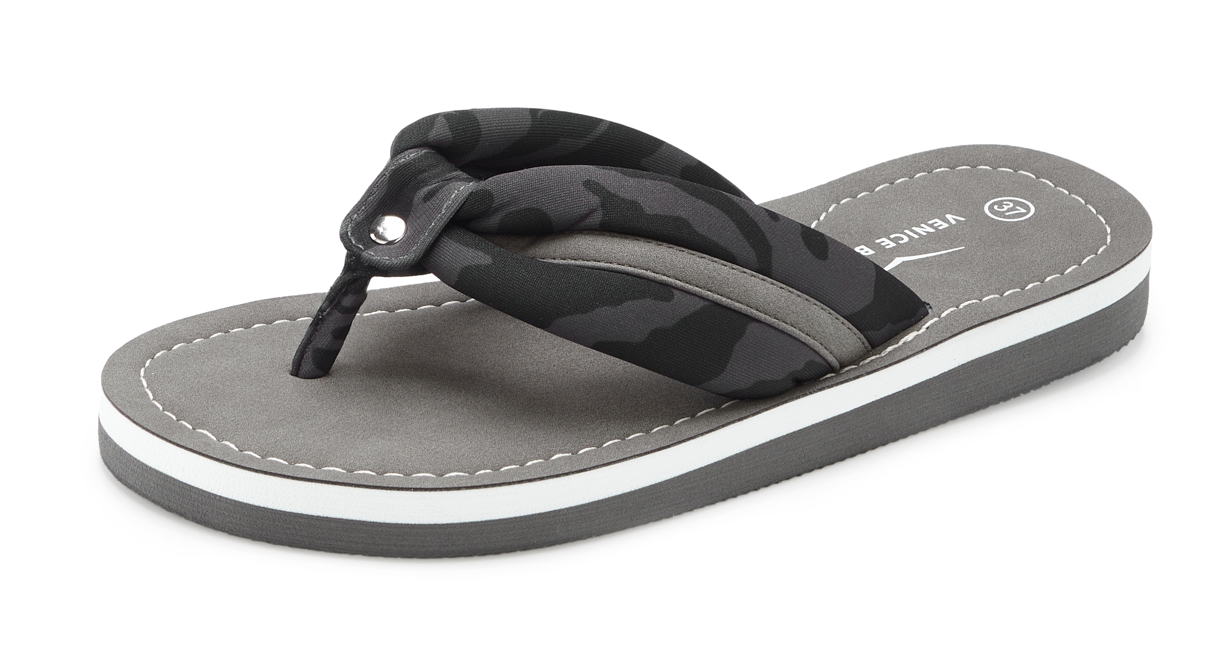 Venice Beach Badezehentrenner »Sandale, Badeschuh, Badelatsche, Flip Flop, Badeschlappe, Sommerschuhe«  NEU Zehentrenner mit wasserabweisender und leichter Sohle VEGAN