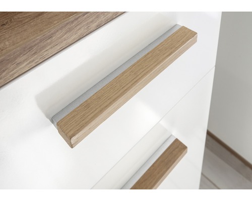 Pelipal Noventa onderkast, wit, hoogte 89,5 cm, breedte 35,5 cm