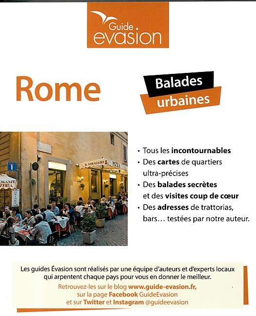 HACHETTE - EVASION EN VILLE ROME