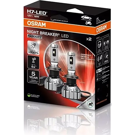 Osram H7-LED smart billygter 2 stk