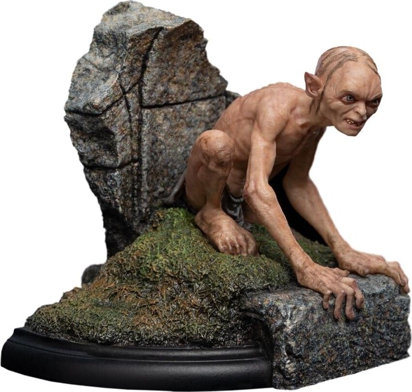 Lord Of The Rings Statue - Gollum Guide To Mordor - 11 CM