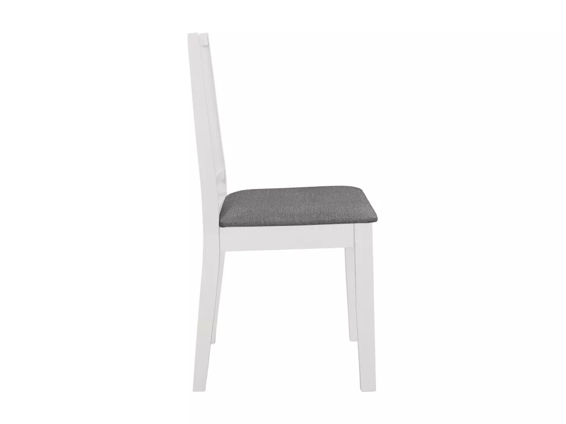 Mobilier de salle à manger 5 pcs MDF Blanc