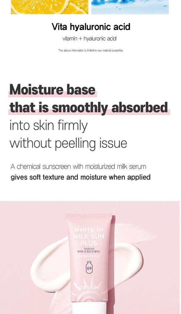 G9SKIN - Wit in melk Sun Plus
