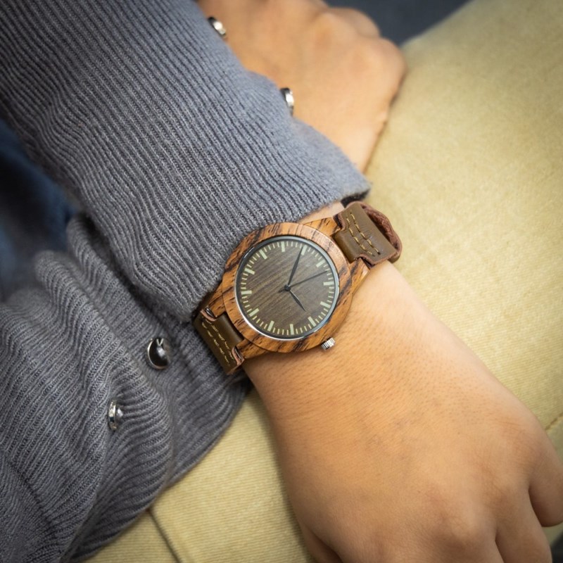 Montre Femme CHTIME bracelet Cuir Marron