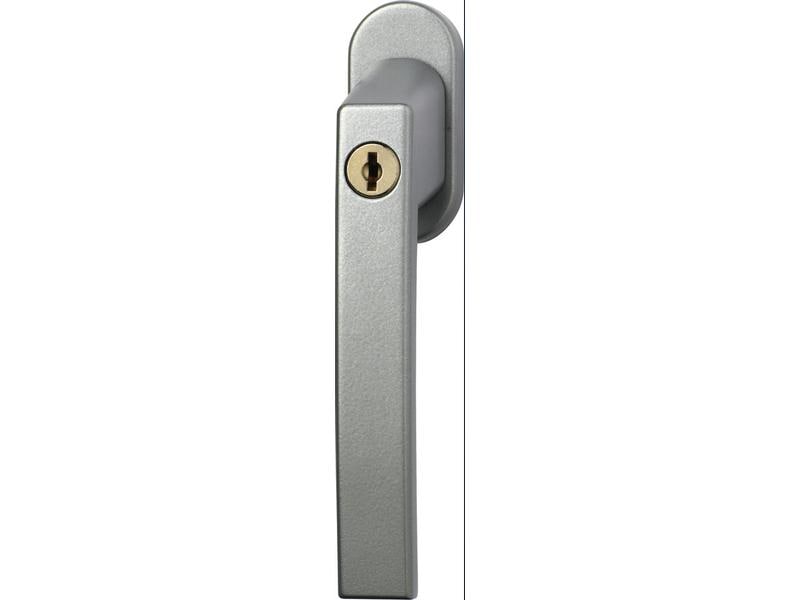 Abus Abschliessbarer Fenstergriff FG210 S B/SB Silber Abschliessbarer Fenstergriff