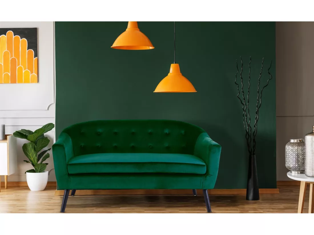 Canapé Scandinave Velours 