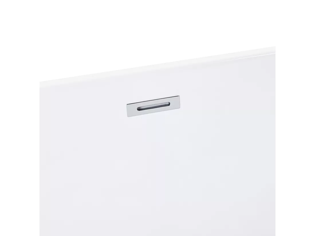 Baignoire murale blanche 167 x 73 cm GOCTA