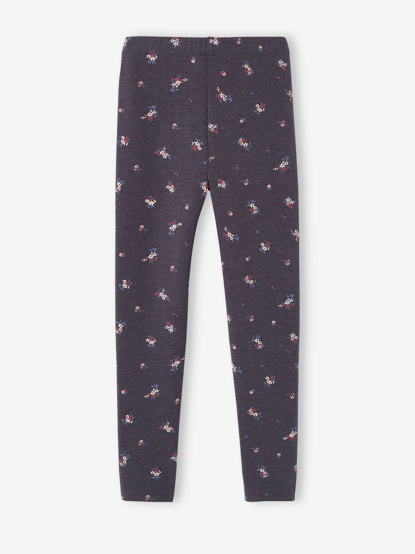 Leggings com estampa de chocolate para meninas