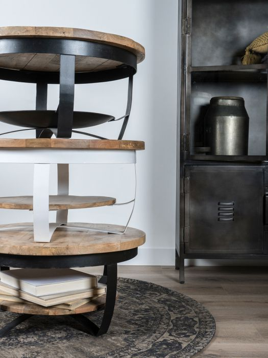 Salontafel Cilamon Wit - 90 cm