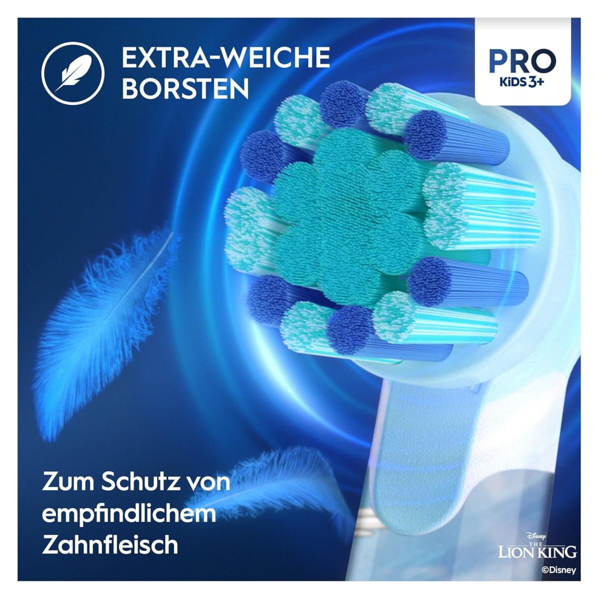 Oral-B Vitality Pro 103 Kids König der Löwen Elektrische Zahnbürste + Etui