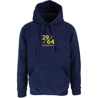 2964 Garmisch Bromberg Hoodie Blau Herren