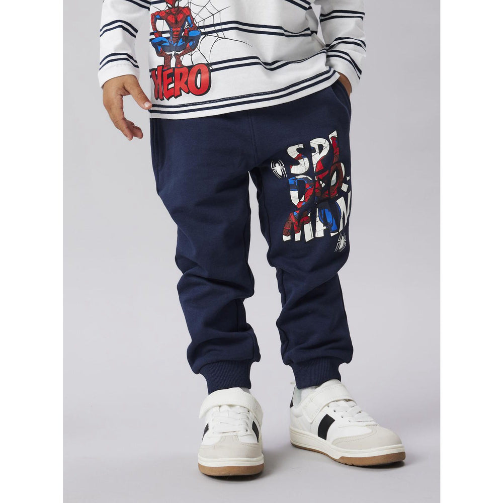 Køb Name It Navy Blazer Nmmfloyd Spider Nreg Swe Bukser Bru Mar
