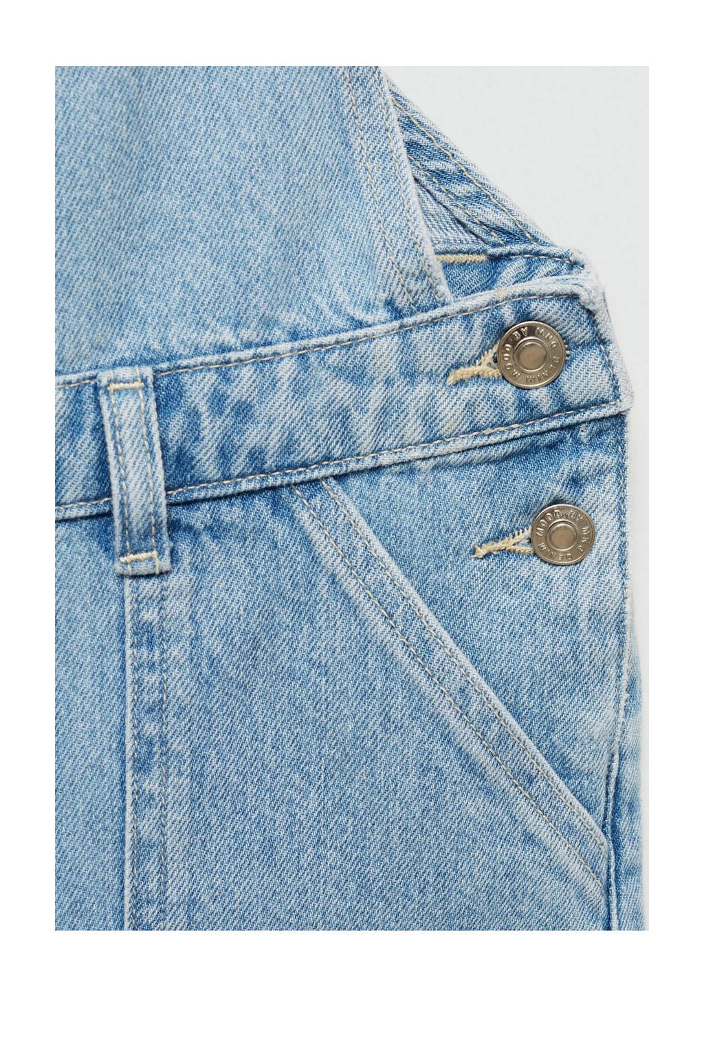 Mango Kids tuinbroek lichtblauw
