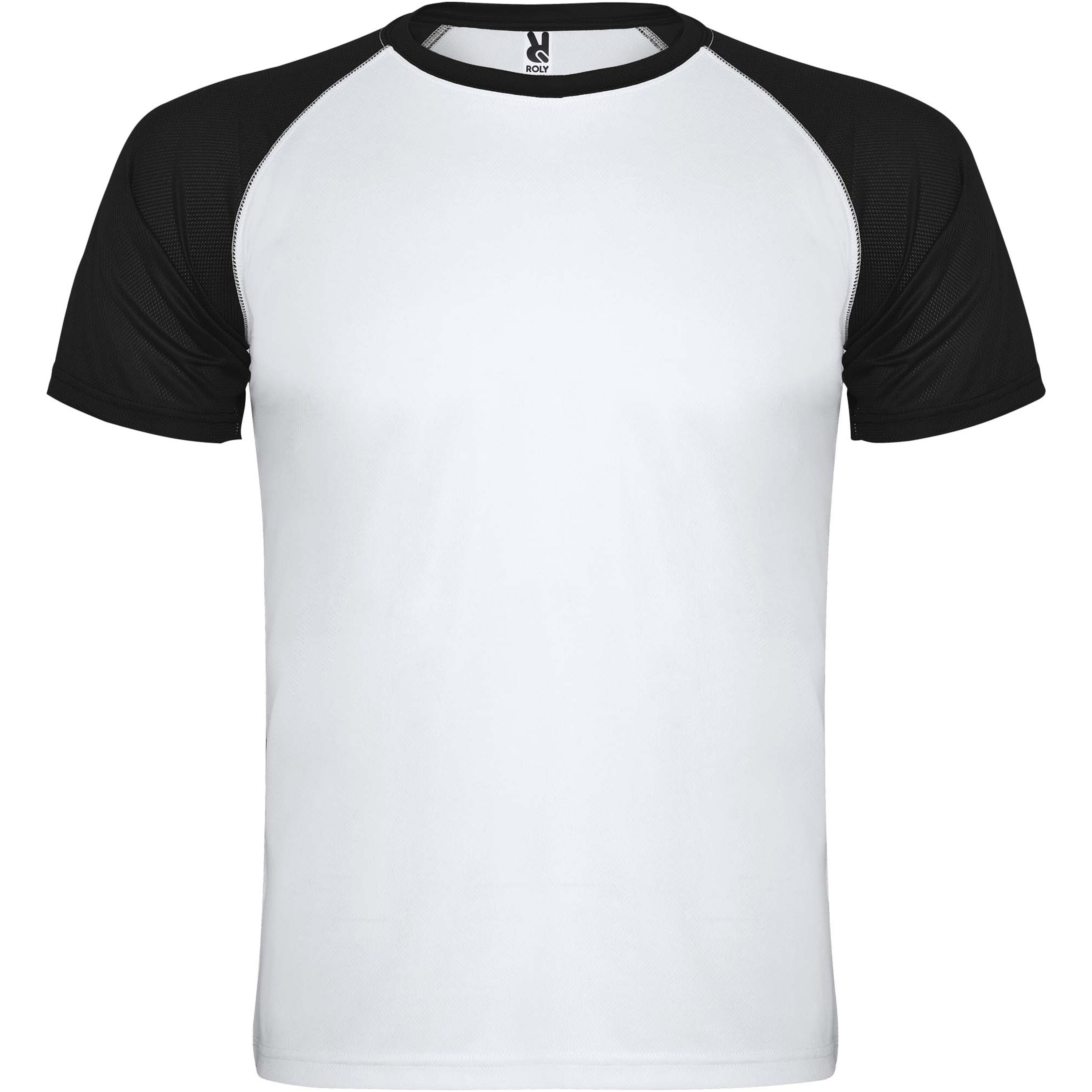 Roly R6650 - T-shirt de sport Indianapolis à manches courtes unisexe
