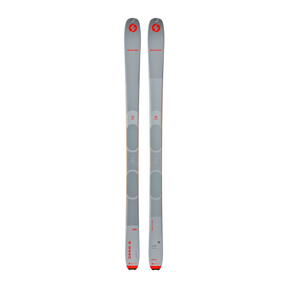 Blizzard ZERO G 085 - Skis randonné Homme gris froid/orange