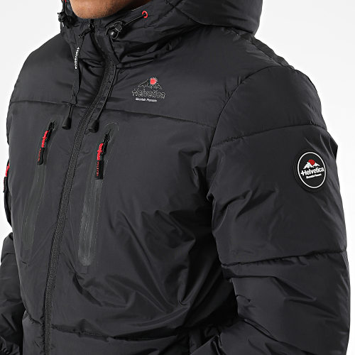 Doudoune Capuche Nepal Noir