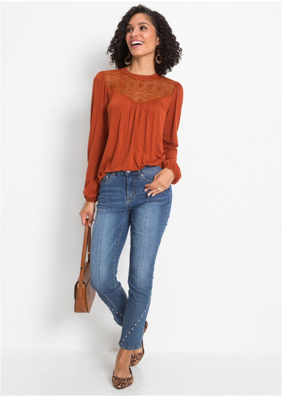 Blouse à dentelle