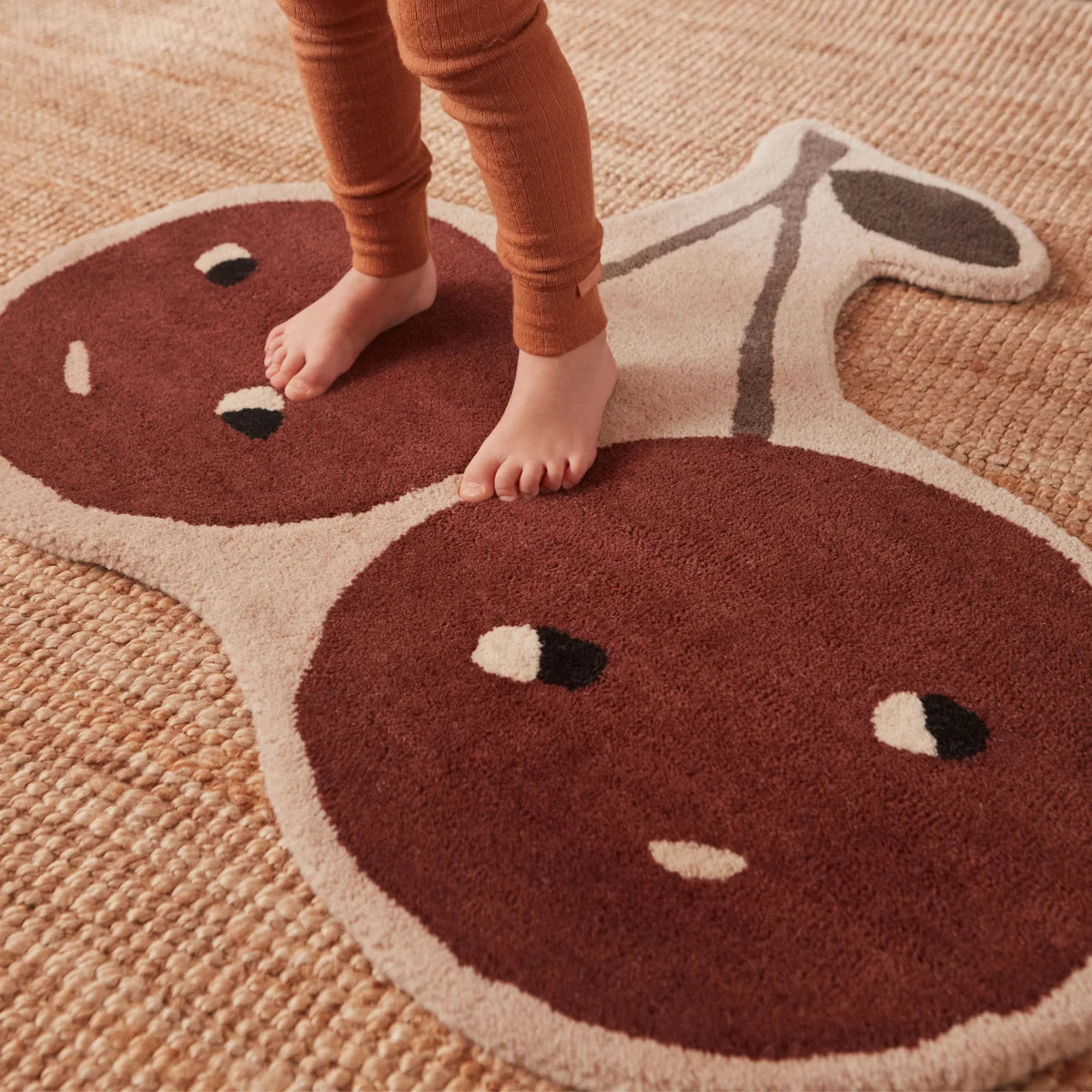 OYOY Mini Kers Vloerkleed - Nutmeg