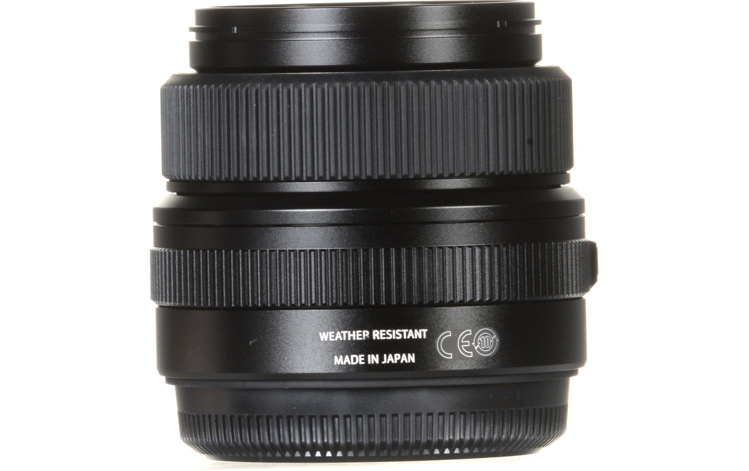 Festbrennweite GF 63mm F/2.8 R WR – Fujifilm G-Mount<br>Standardobjektiv für das GFX-Mittelformatsystem von Fujifilm
