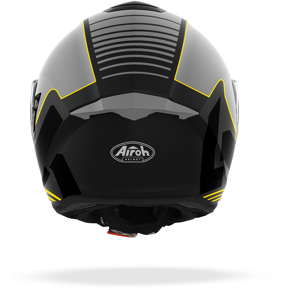 Airoh - Casque ST.501 Type Argent / Noir / Jaune