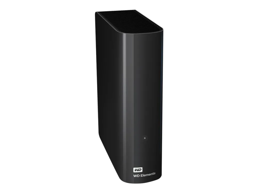 WD Elements Desktop WDBWLG0180HBK - Harddisk - 18 TB - ekstern (stationær) - USB 3.0 - sort