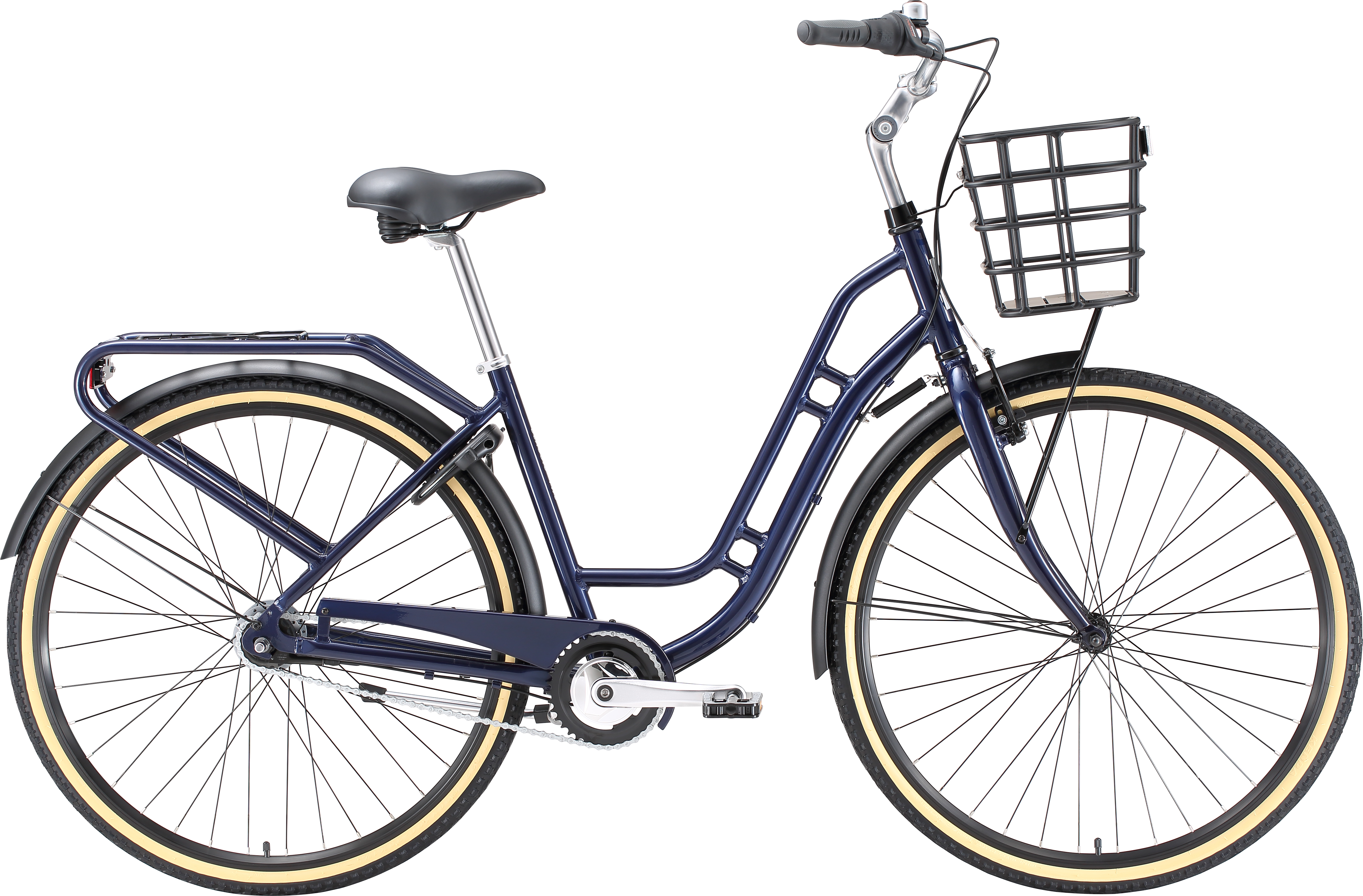 Classic Two Lav  Glossy Navy Metallic