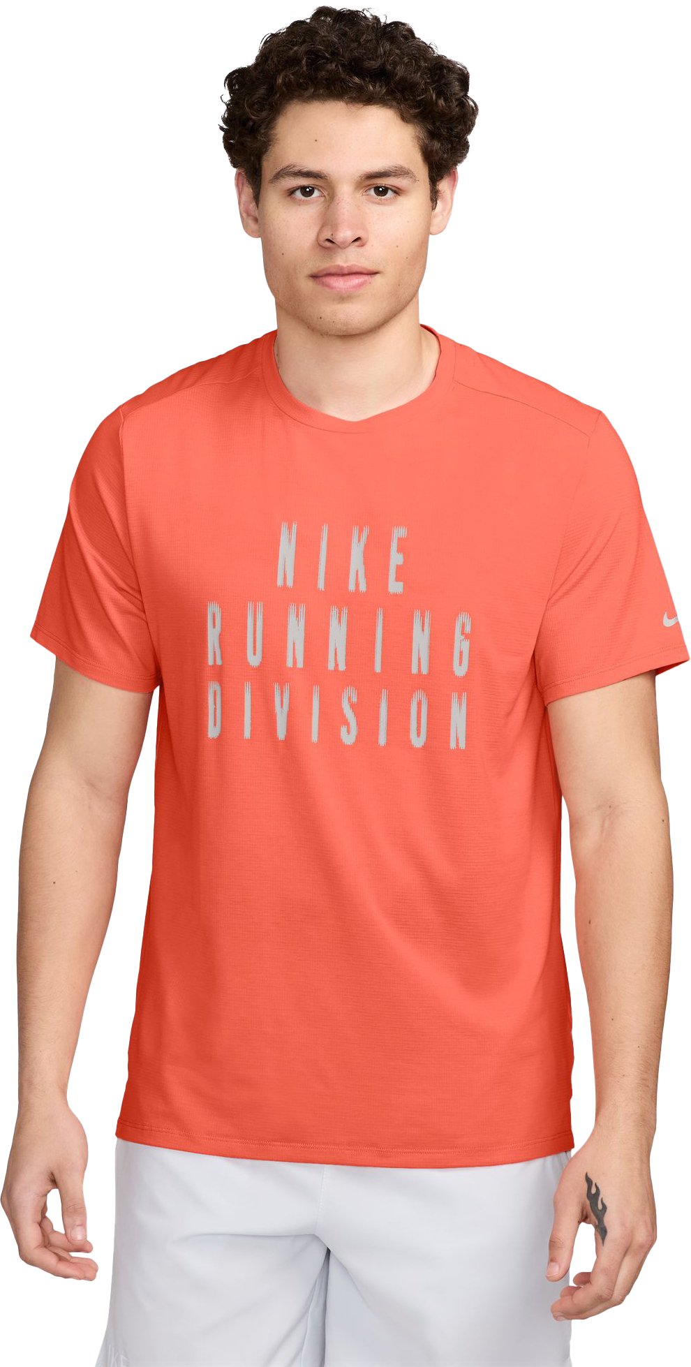 Dri-FIT Rise 365 Running Division SS Tee Herre 643/LT Wild Mango/Photon Dust