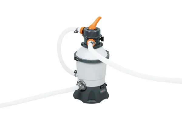 Bestway Power Steel 56946, 10949 L, Indrammet pool, Voksen & barn, Stige, Brun, 64,7 kg