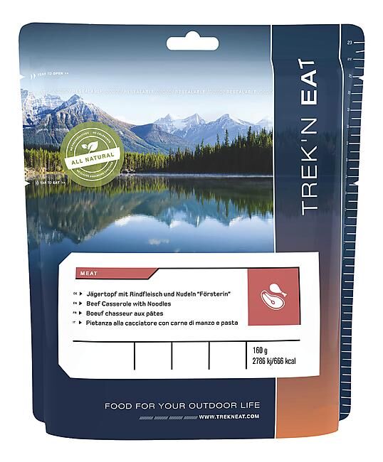 TREK N EAT - BOEUF CHASSEUR AUX PATES