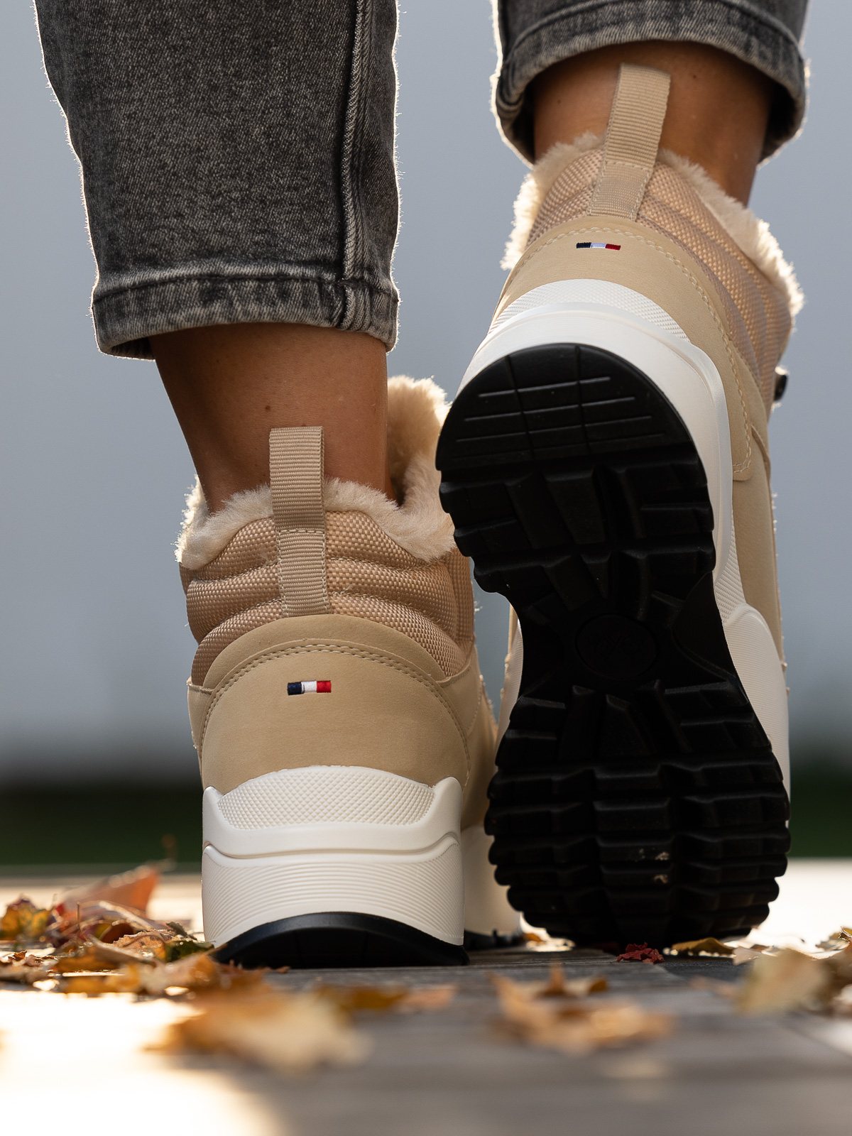 Jean Paul - Massif Cement Beige - Trapes Sko