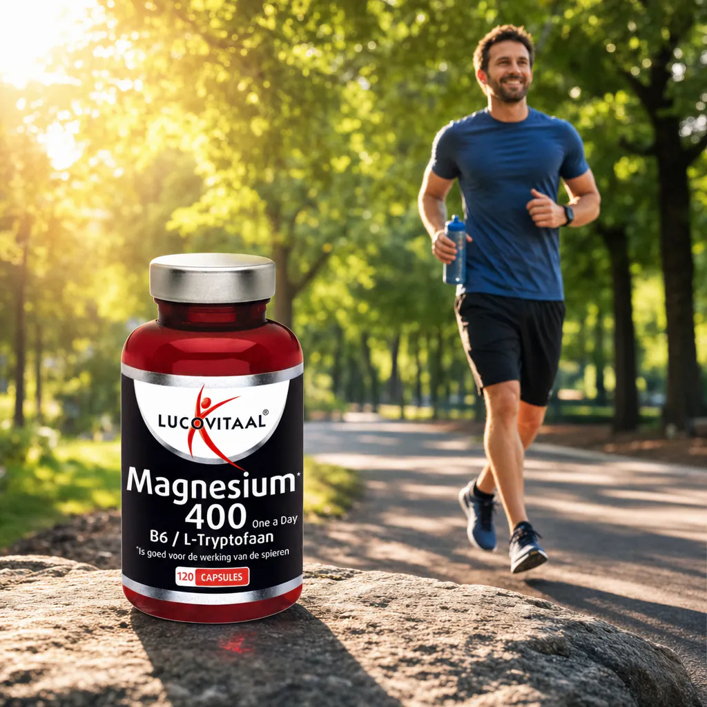 Magnesium 400 met Vitamine B6 & L-Tryptofaan