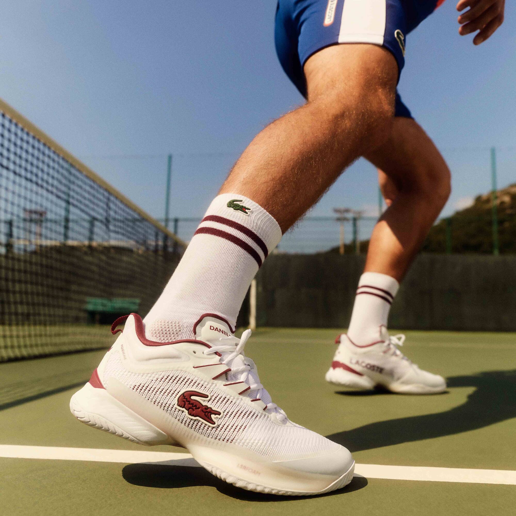 Chaussures de tennis AG-LT23 Ultra Daniil Medvedev Performance - Blanc - Lacoste - Homme