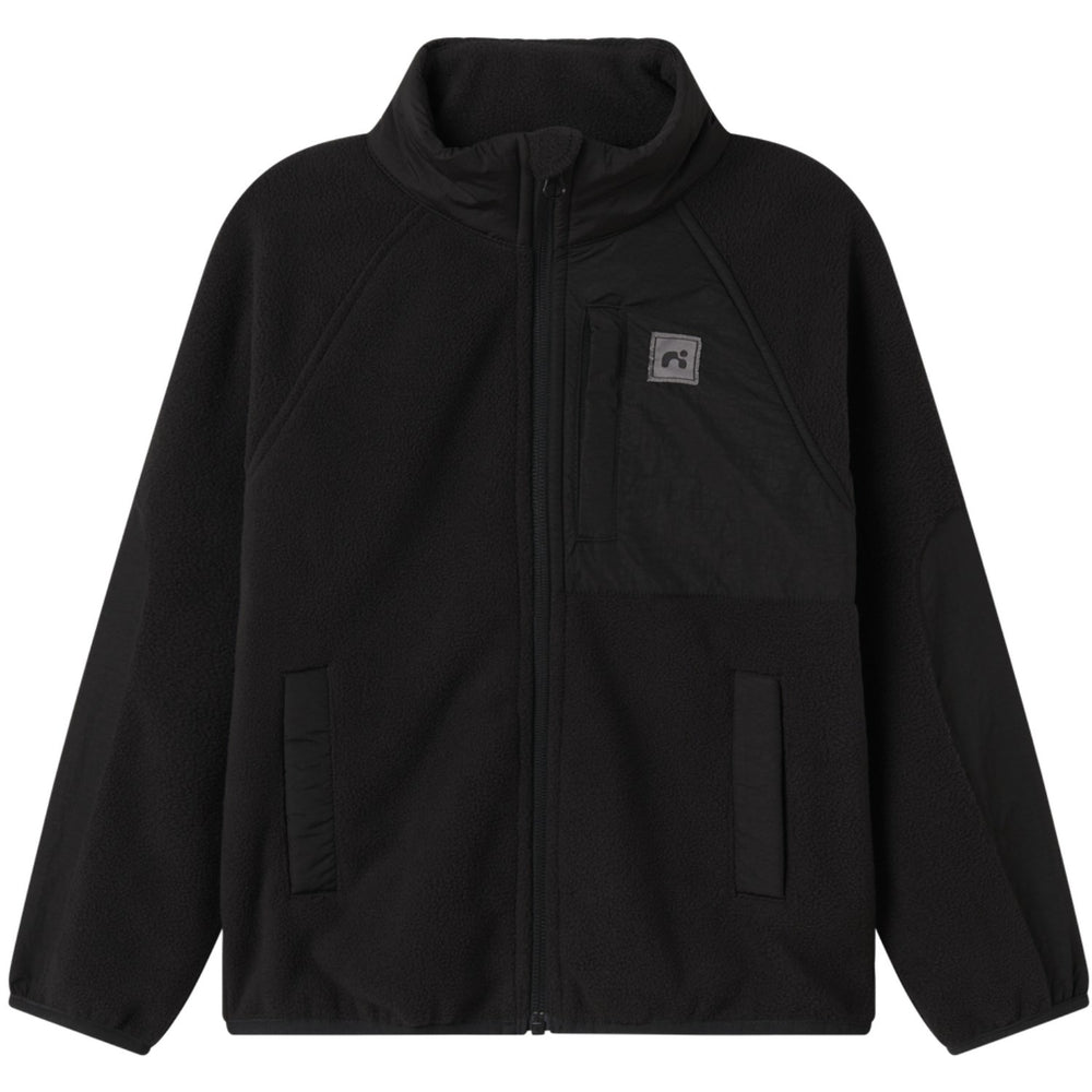 Køb Name It Black Myles Fleece Jakke Noos