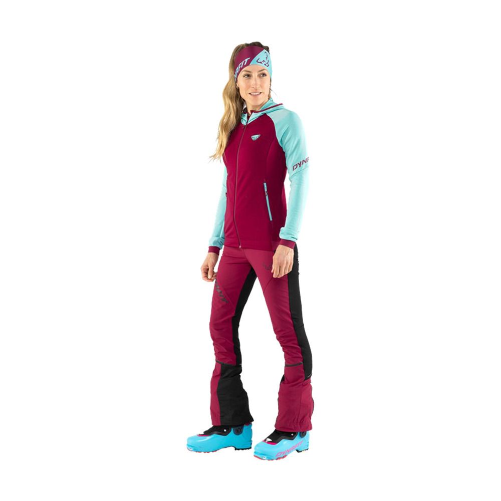 Dynafit SPEED DYNASTRETCH - Pantalon ski Femme beet red