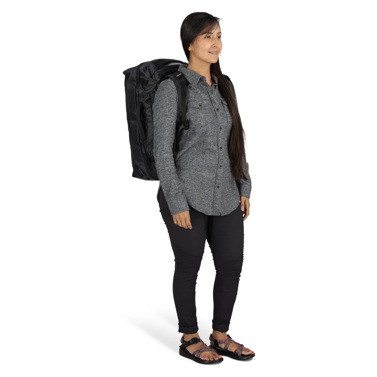 Osprey Transporter Squffel 70 Raven Black/black