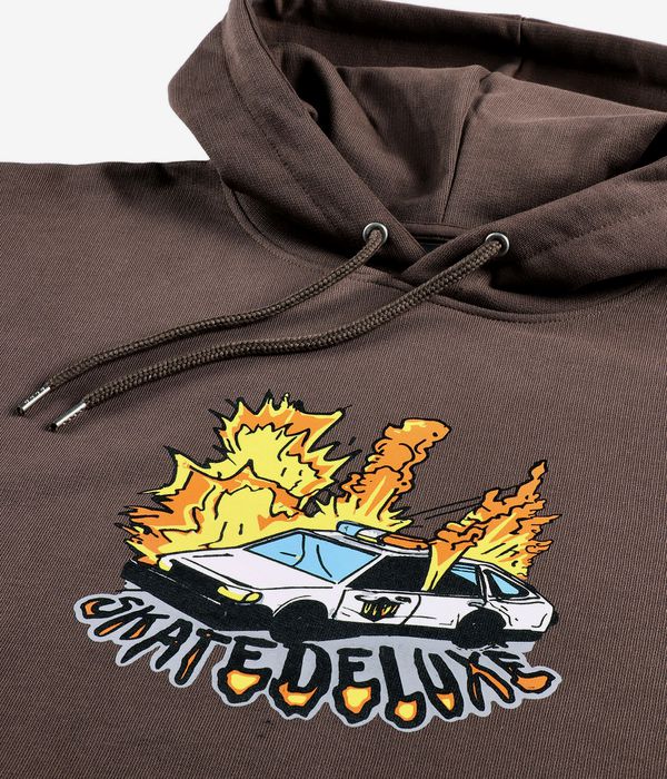 skatedeluxe Inferno Organic Hoodie (chocolate)