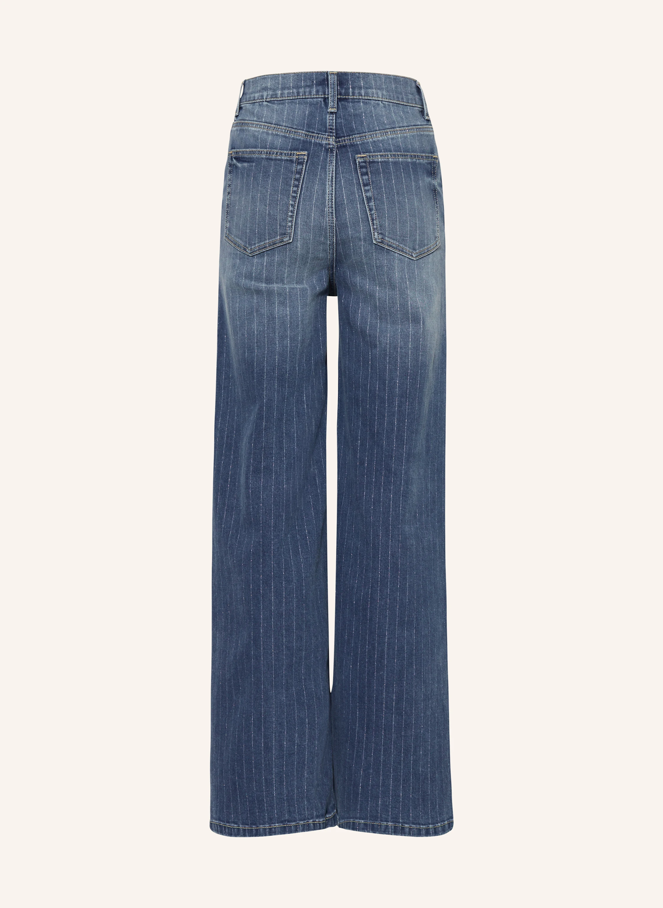 s.Oliver RED Jeans Straight Fit mit Glitzergarn