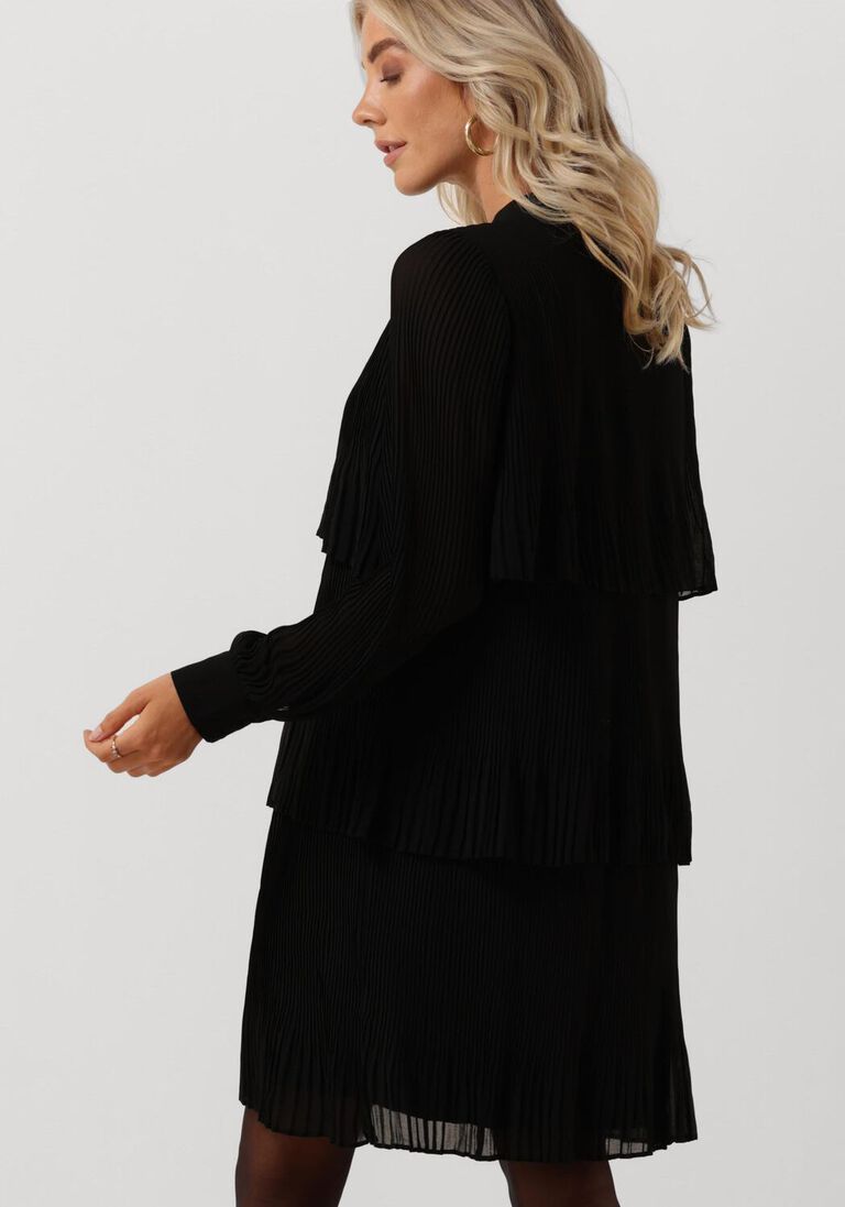 Y.A.S. zwarte y.a.s. mini jurk yaskalaya ls dress s.