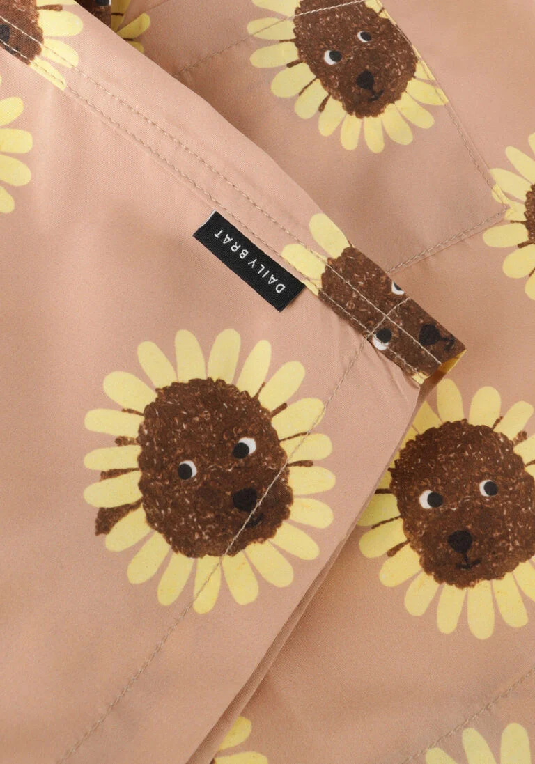 DAILY BRAT beige daily brat  sunny dog swimshort