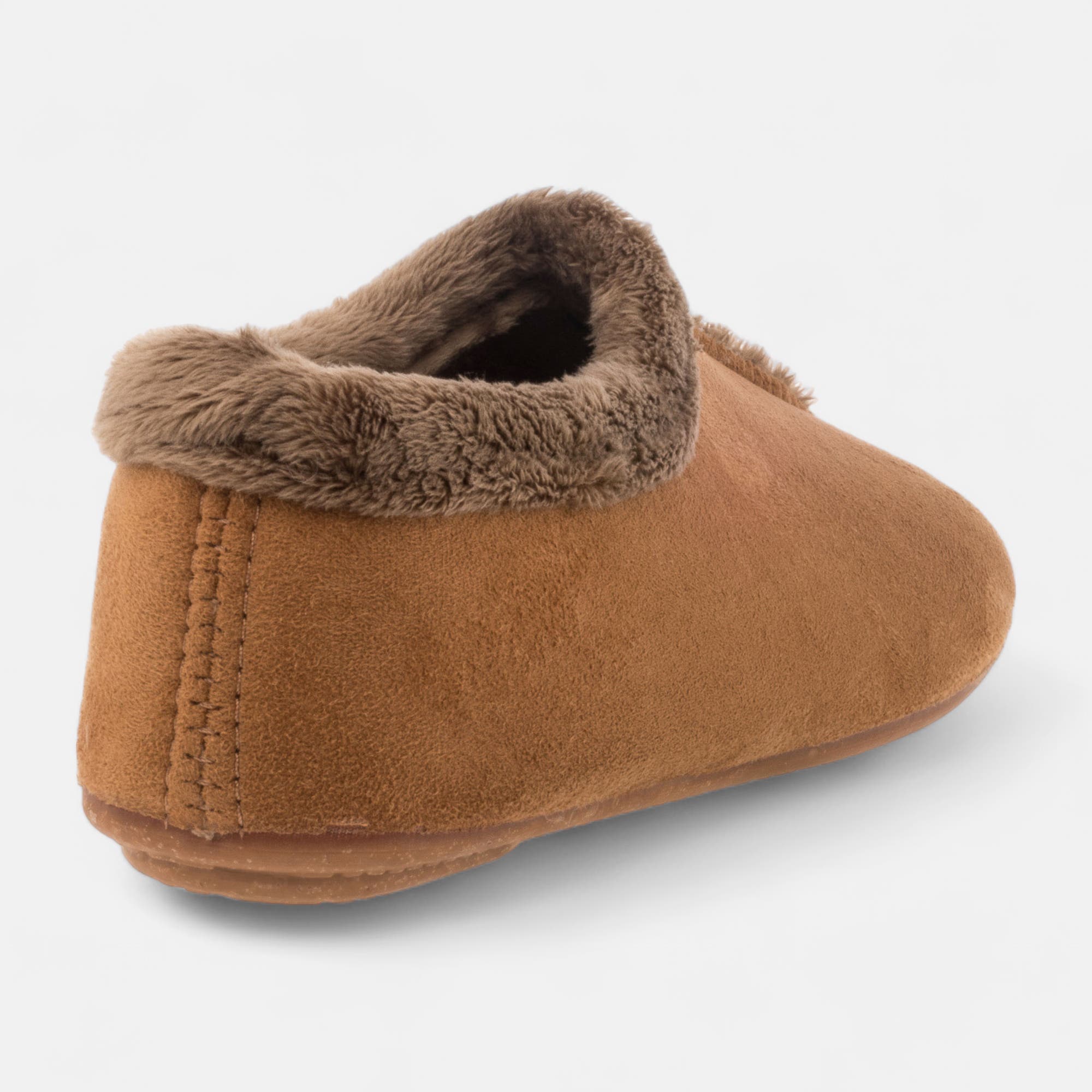 Pantoufles pieds sensibles Femme marron