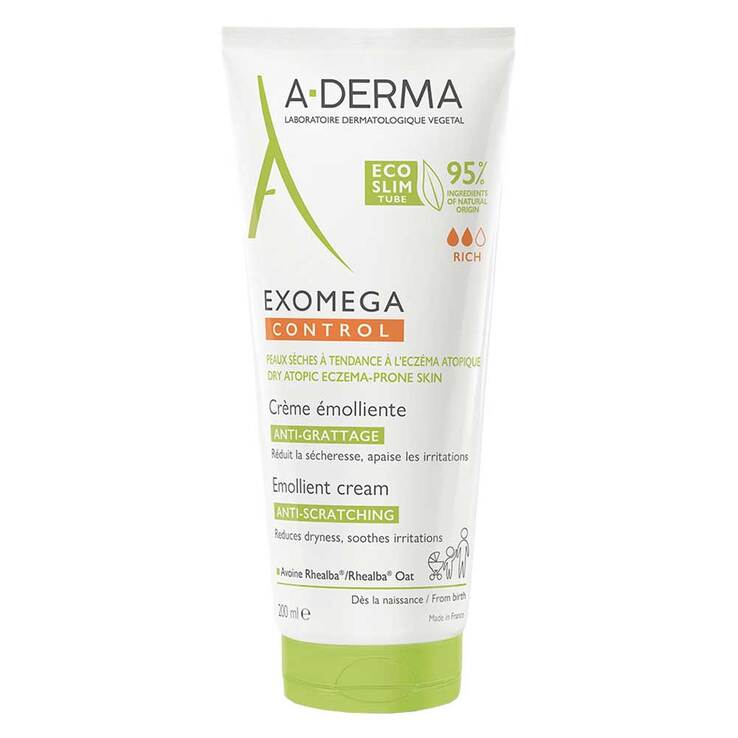 A-Derma Exomega Control Creme rückfettend, 200 ml