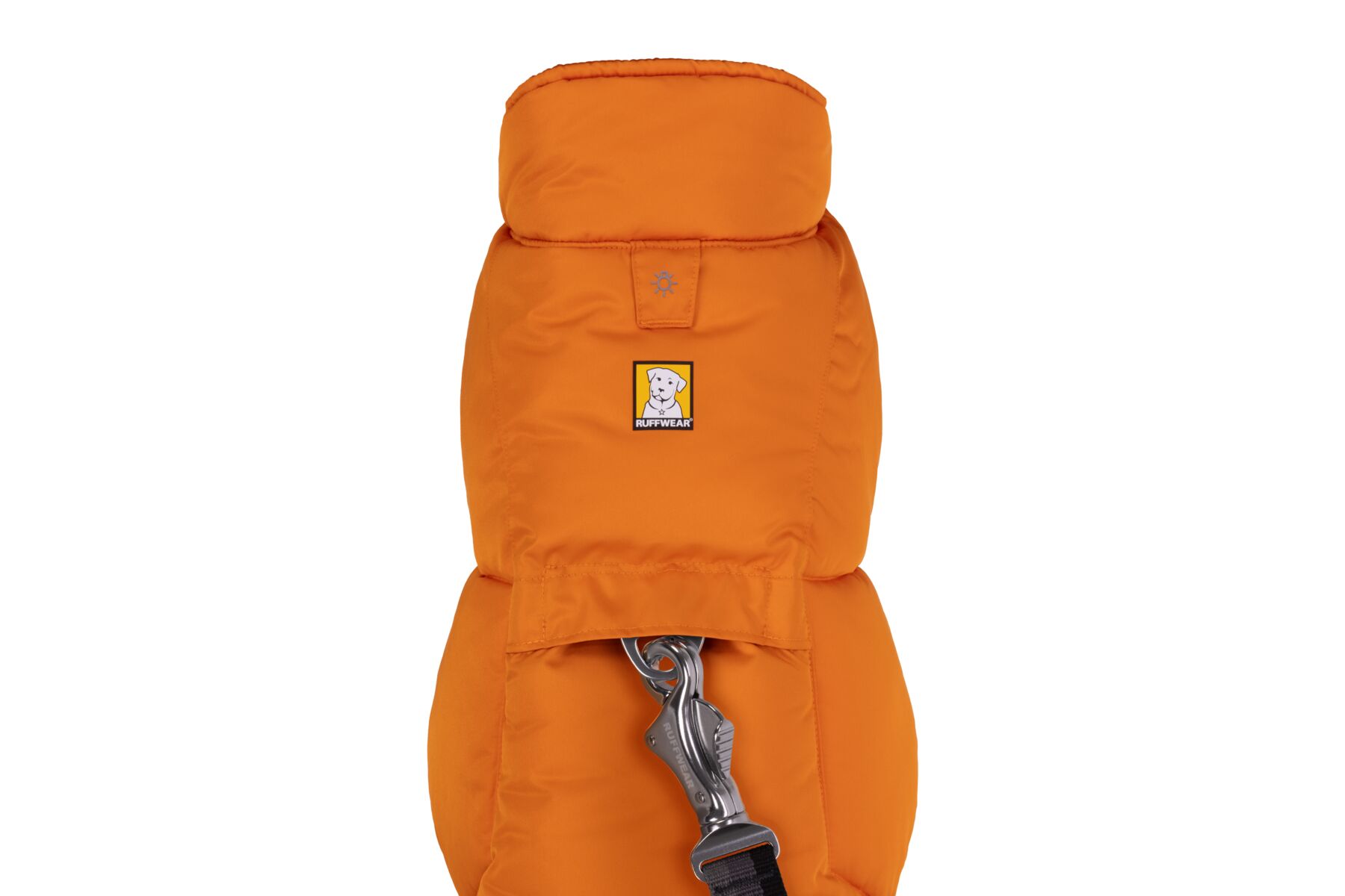 Veste d'hiver pour chien isolée quinzee™ avec passage pour laisses. Couleur: campfire orange (orange), taille: xl
