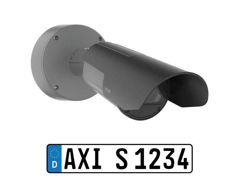 Axis Q1800-LE-3 License Plate Verifier Kit Robuster, kostengünstiger Bausatz für hohe Geschwindigkeiten