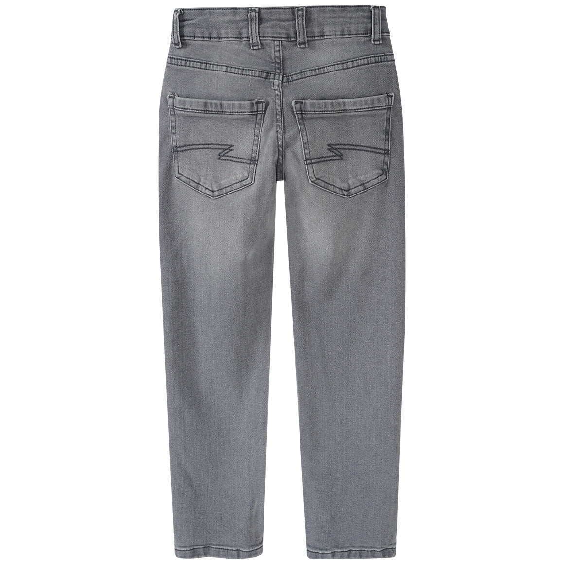 Beatwear Jungen Slim-Jeans mit verstellbarem Bund grau