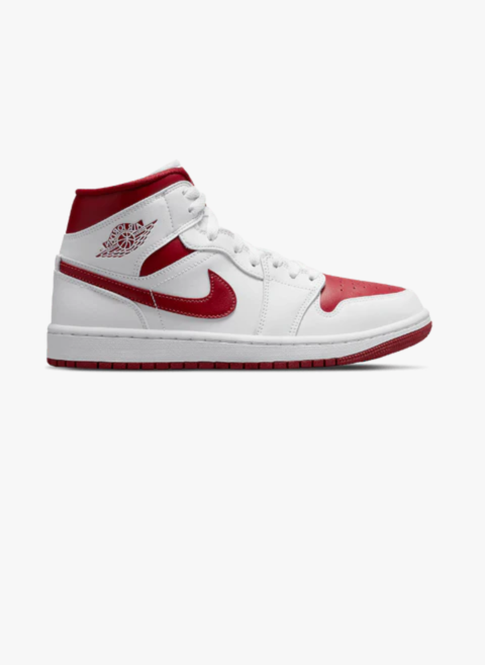 AIR JORDAN MID - Basket basses en cuir | Blanc