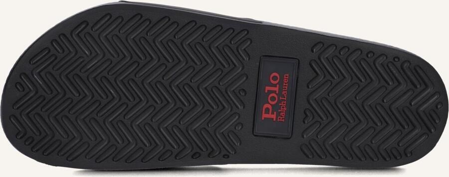 Ralph Lauren Polo Slide Sandalen & Slides Schoenen black red pp maat: 36 beschikbare maaten:36 37